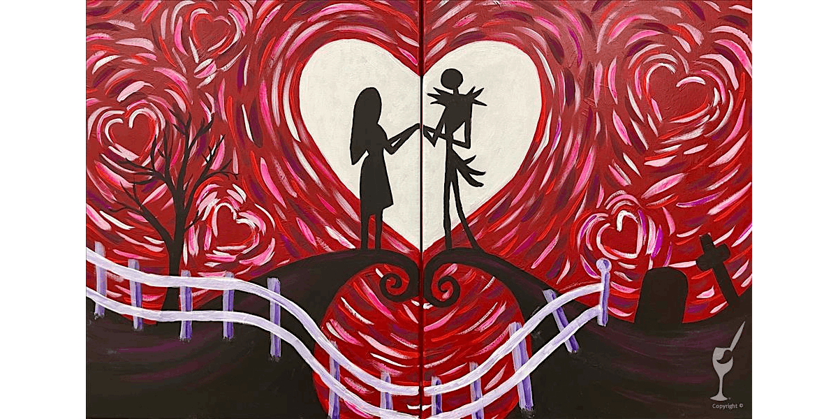 Eternally in Love - Paint and Sip in Houston | Classpop!\u2122