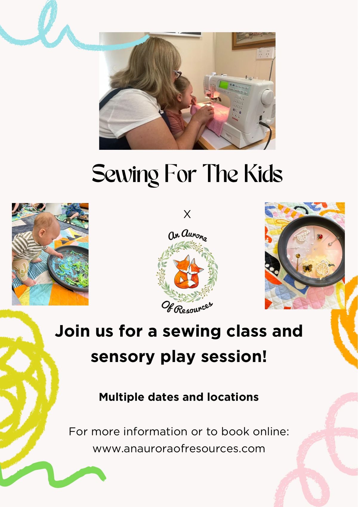 Sewing For the Kids- Monday 25\/11