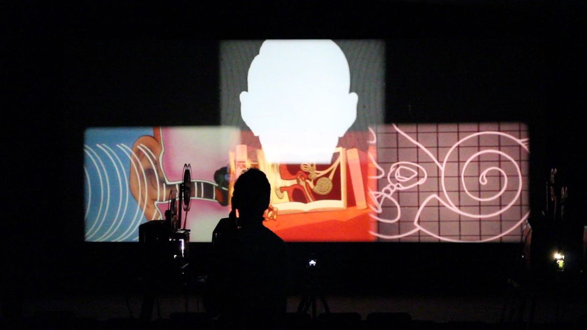 FILMS FOR ONE TO EIGHT PROJECTORS \u2013 a multi projector performance tour by Roger Beebe