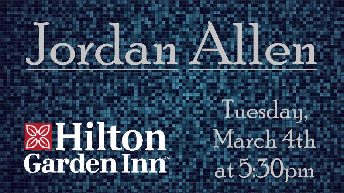 Jordan Allen at Hilton Garden Inn Camden Waterfront