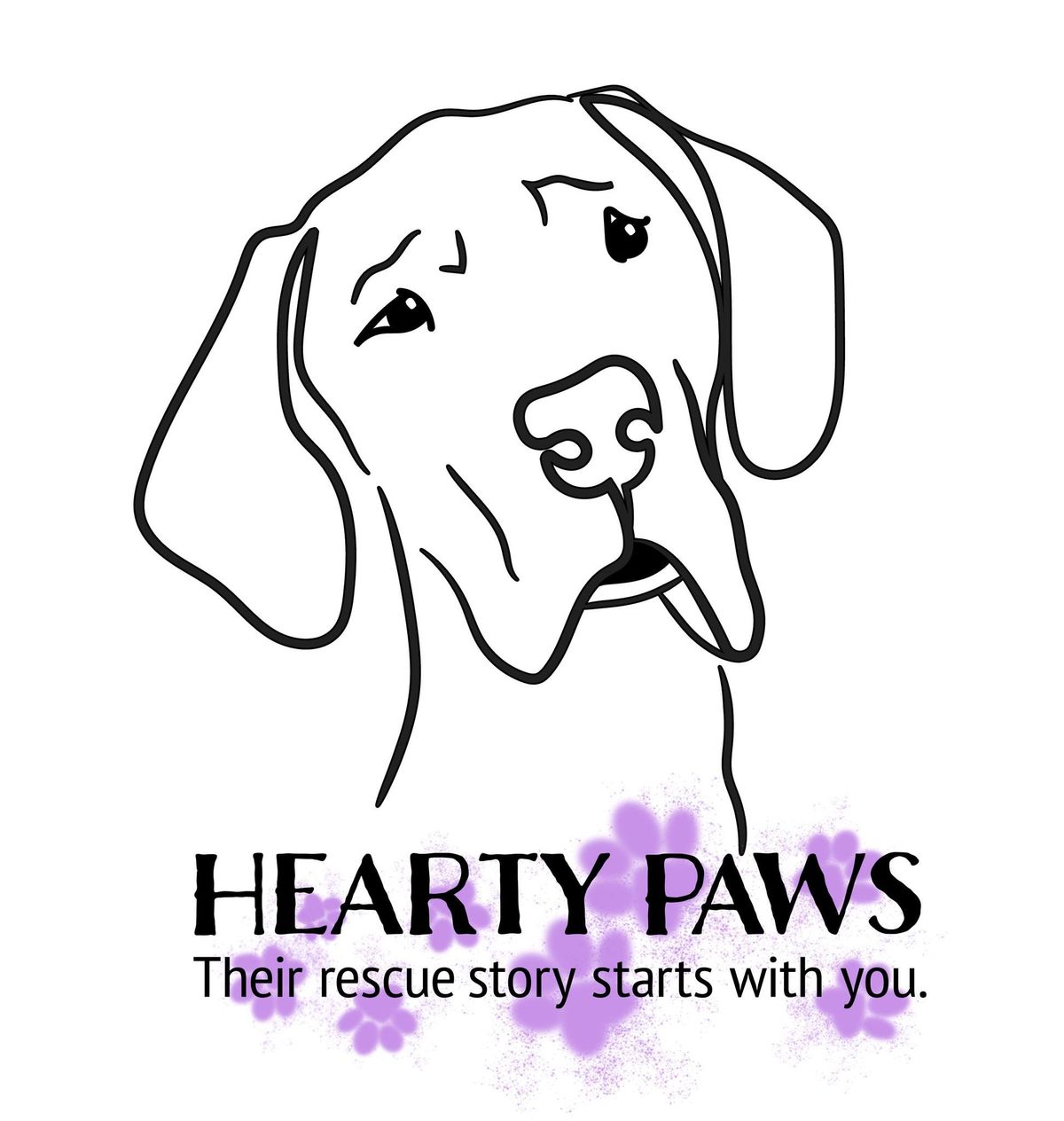 Hearty Paws Great Dane Rescue Kissing Booth