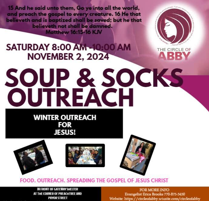 Soup & Socks Outreach 