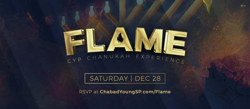 FLAME 2024 - A CYP Chanukah Experience