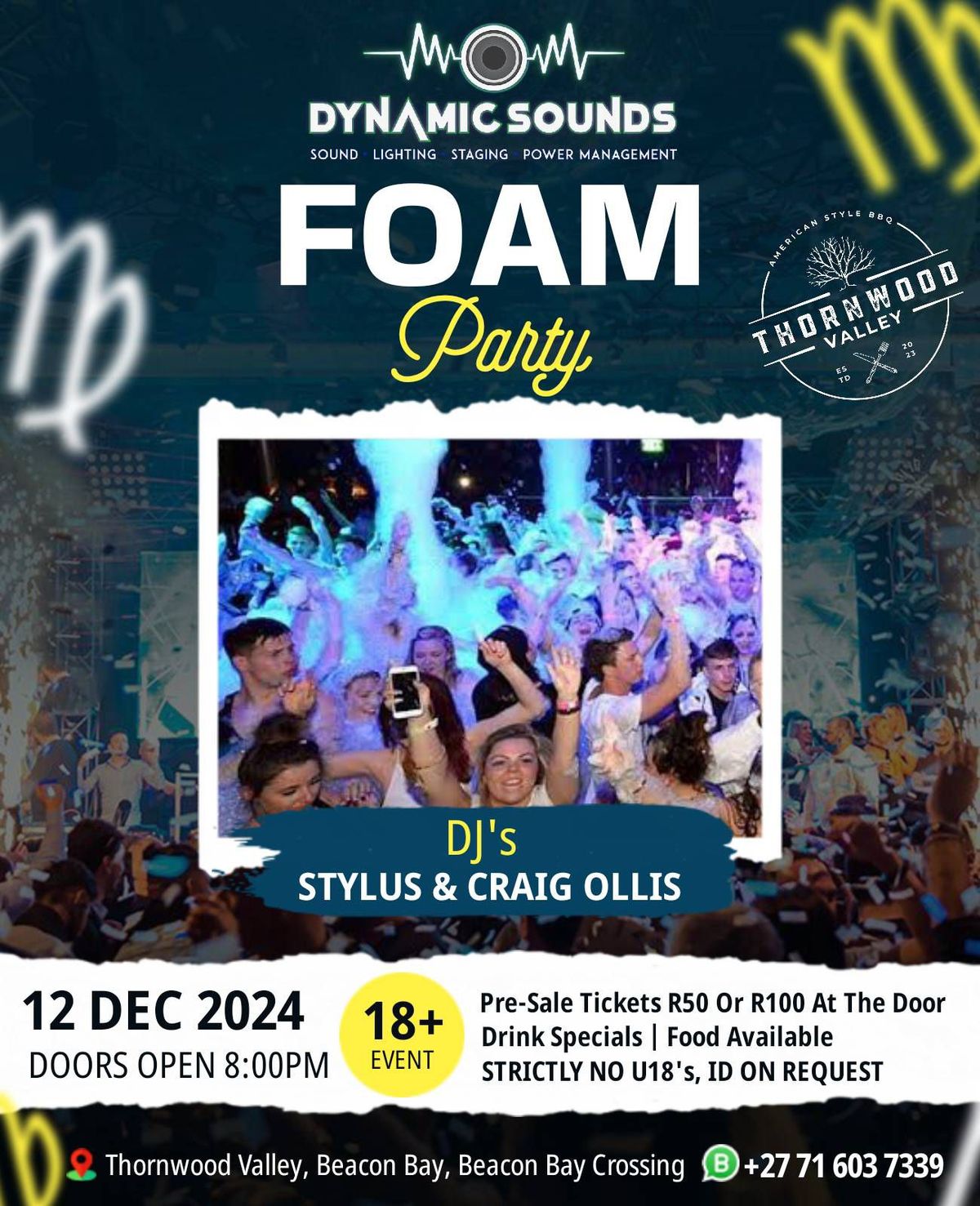 FOAM PARTY - FESTIVE SEASON EDITION