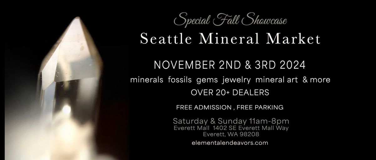 Seattle Mineral Market Fall Showcase