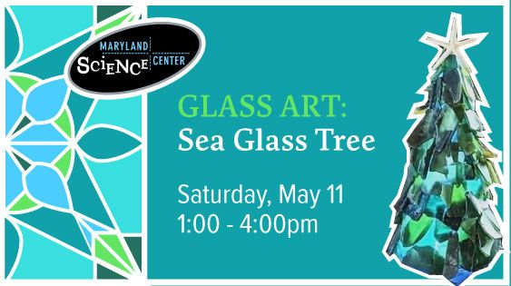 Glass Art: Sea Glass Tree