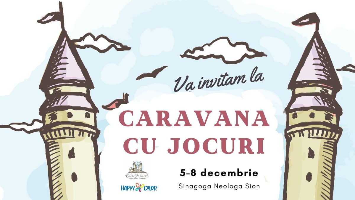 Aducem pove\u0219ti la Festivalul Caravana cu Jocuri.