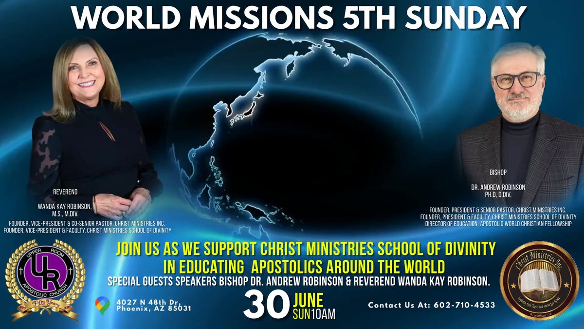 5th Sunday Missions Sunday