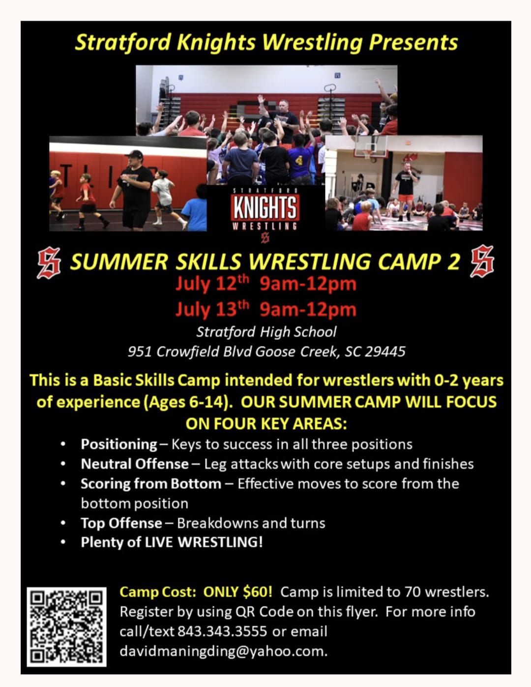 Summer Session 2 - Rookie\/Novice Skills Camp