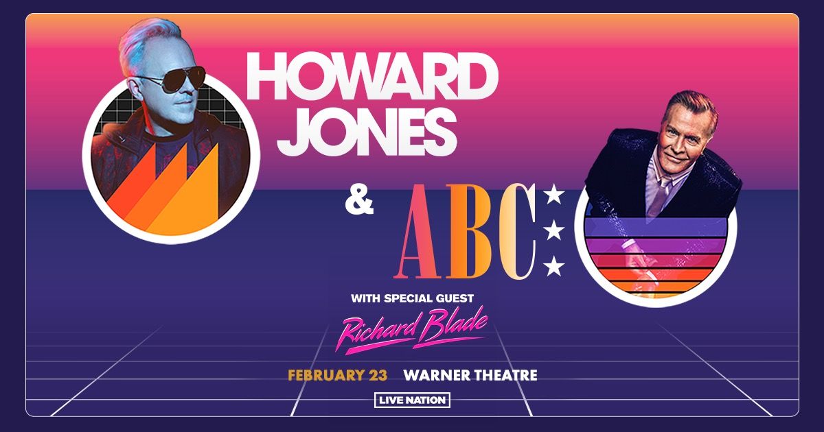 Howard Jones & ABC with Richard Blade