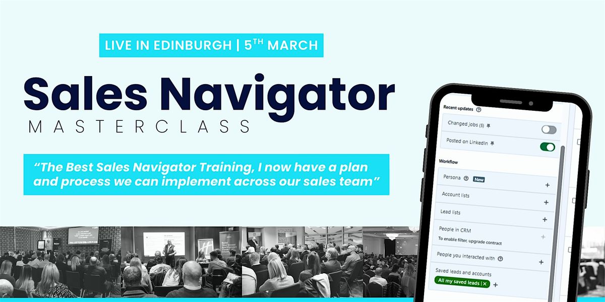 Social Selling with Sales Navigator - Edinburgh