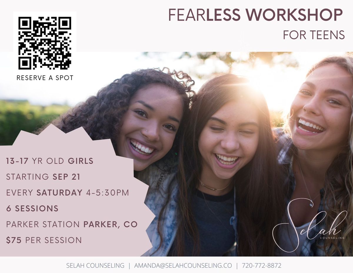 Workshop for Teenage Girls Experiencing Anxiety