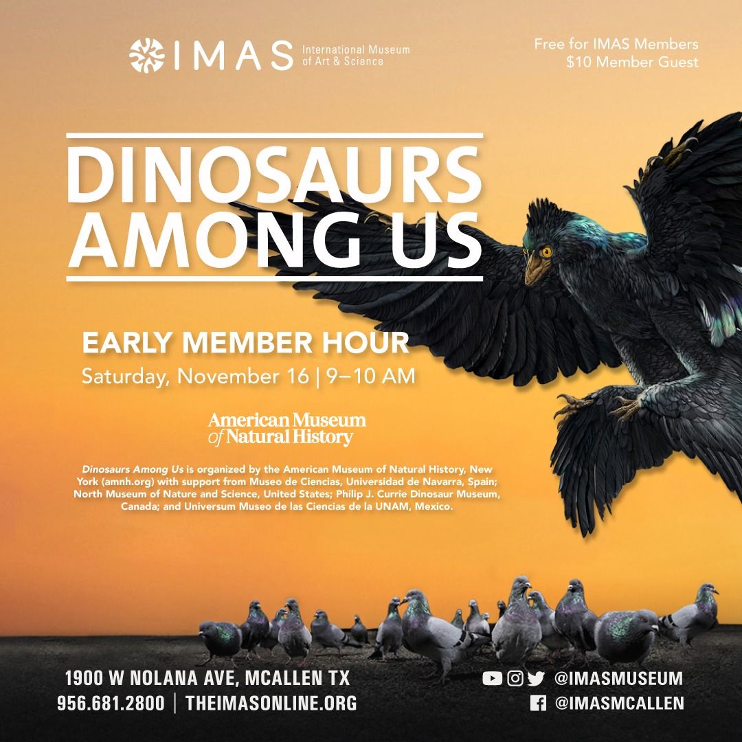 Early Member Hour - Dinosaurs Among Us