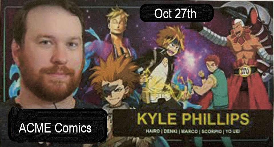 Meet My Hero Academia Voice Actor Kyle Phillips at ACME