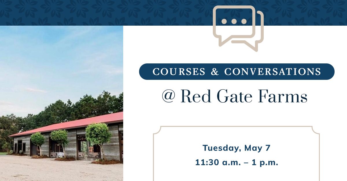 Courses and Conversations at Red Gate Farms
