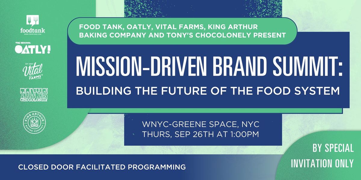 Climate Week NYC 2024: Mission-Driven Brand Summit