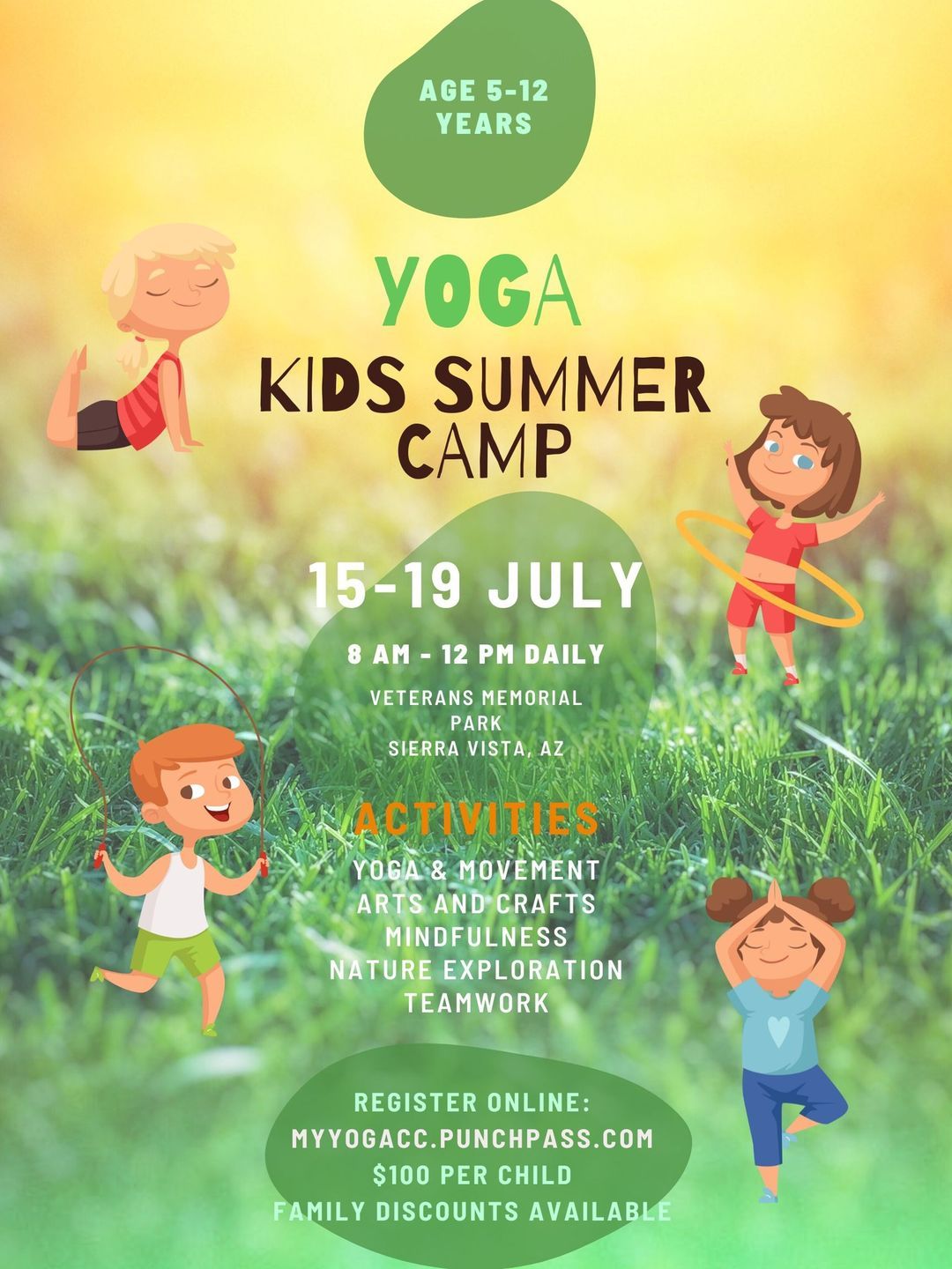 YOGA Kids Summer Camp