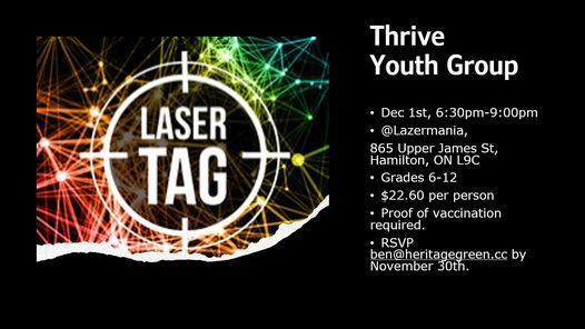 Youth Laser Tag Night!