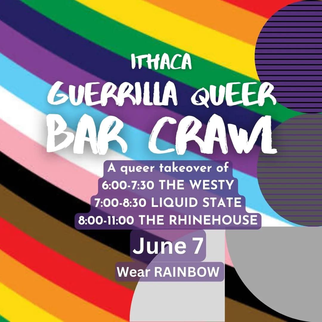 Guerrilla Queer Bar Crawl 