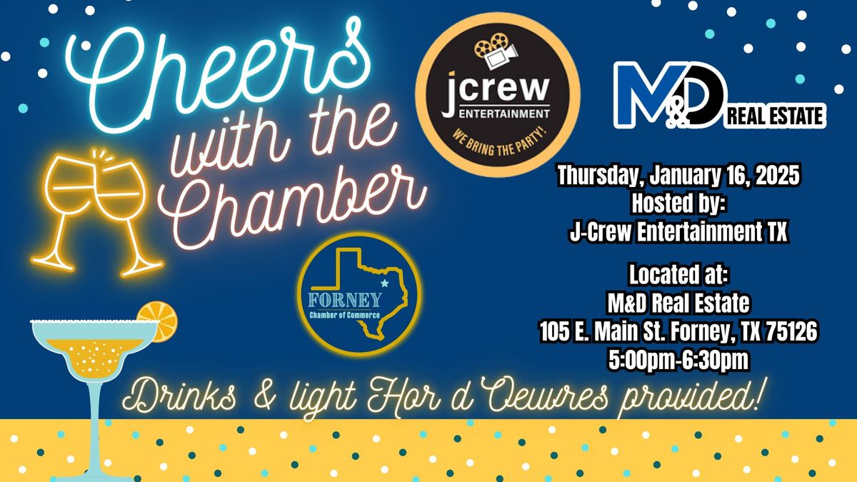 Cheers with the Chamber-January 2025