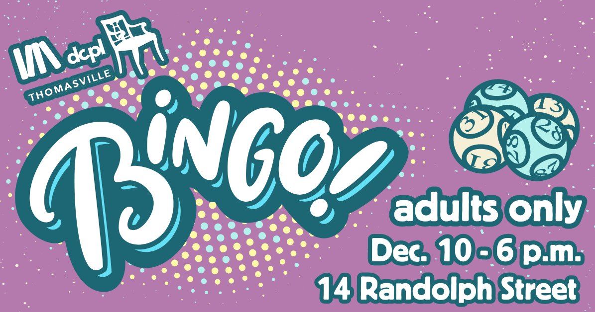 Bingo! at the Library (Ages: 16+)