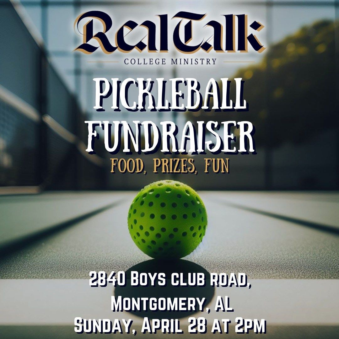 RealTalk Pickleball Fundraiser