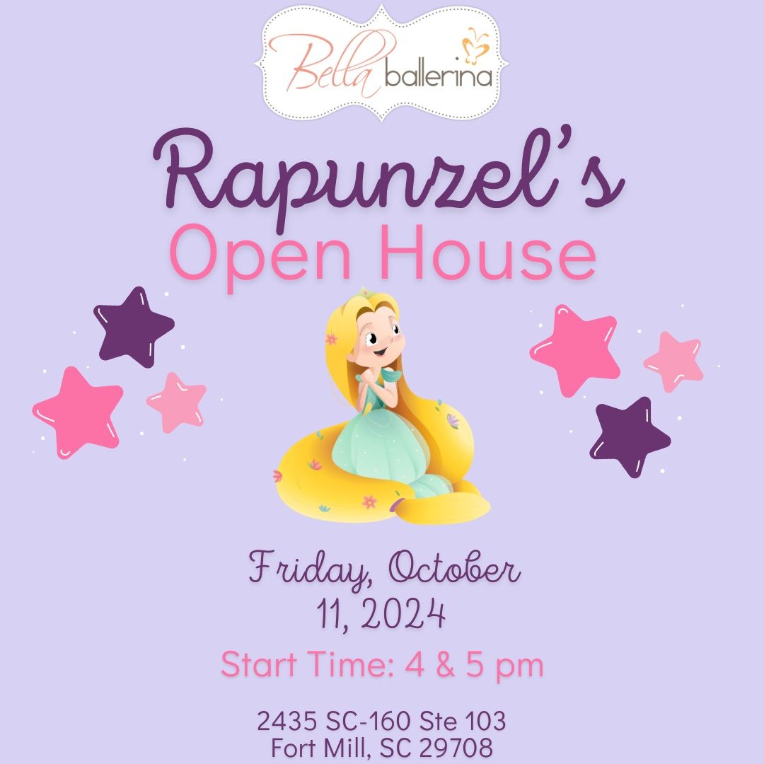 Rapunzel\u2019s Open House at Bella Ballerina! 