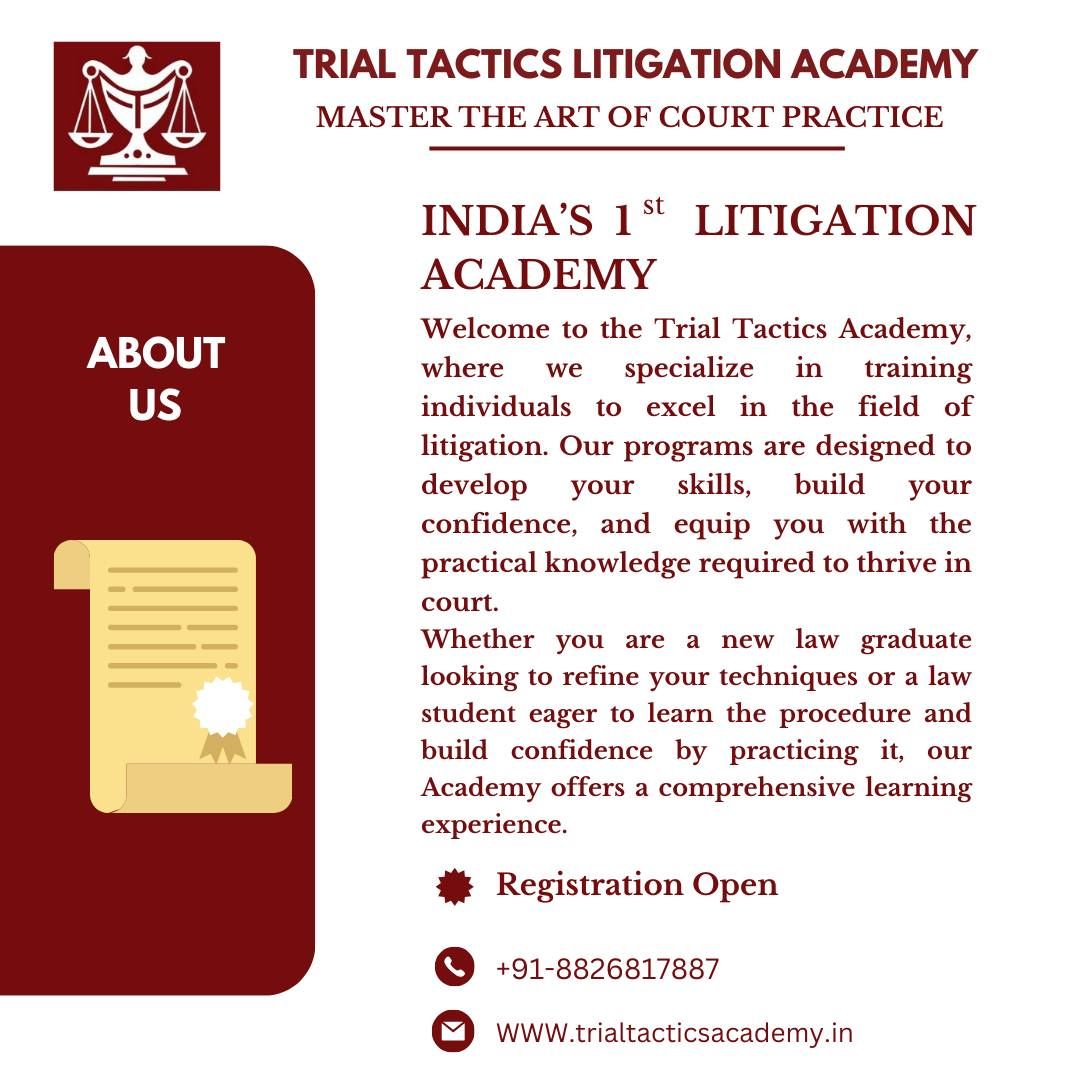 Master Litigation Certificate Course