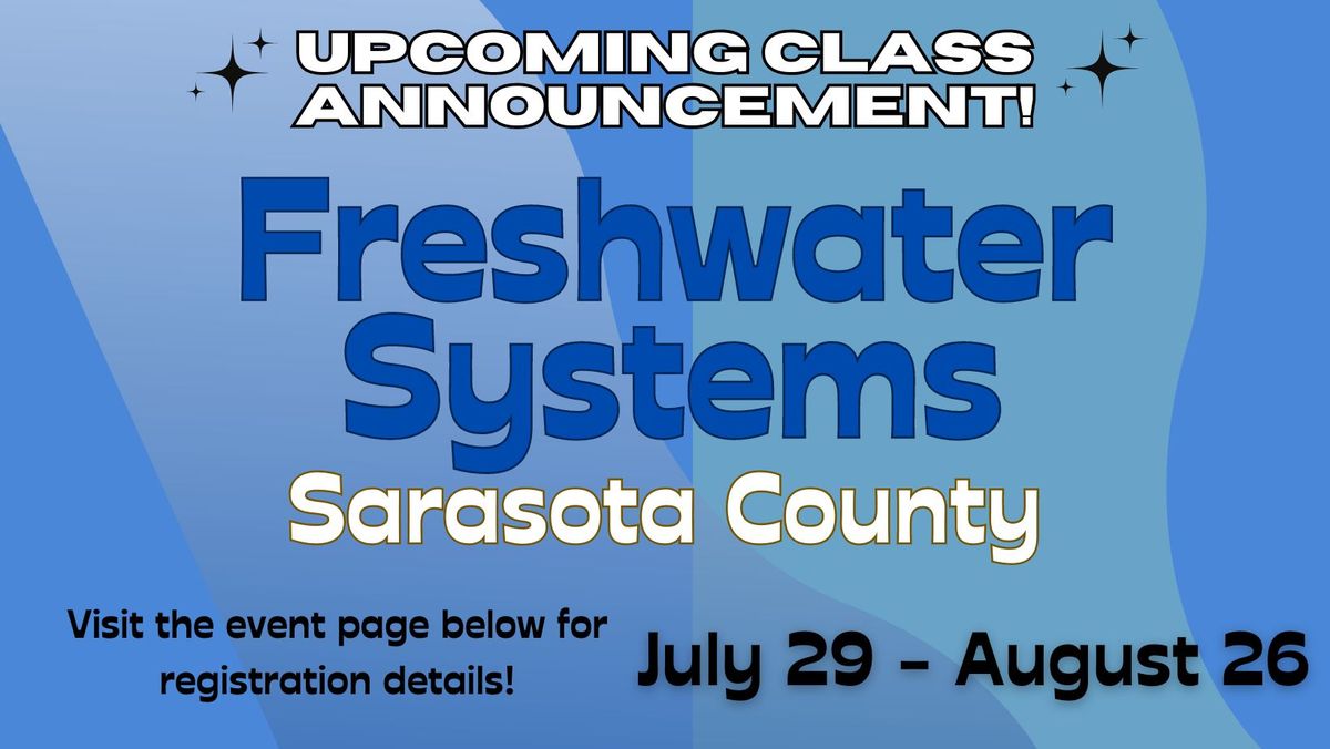 Freshwater Systems -- Sarasota County