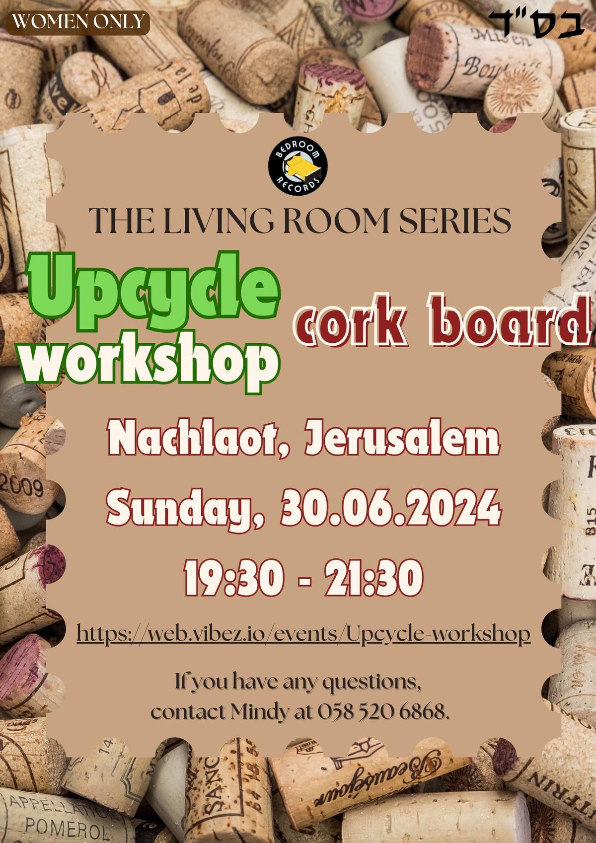 Upcycle Cork Workshop 