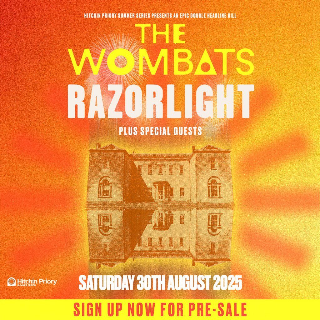 Hitchin Priory Summer Series - The Wombats