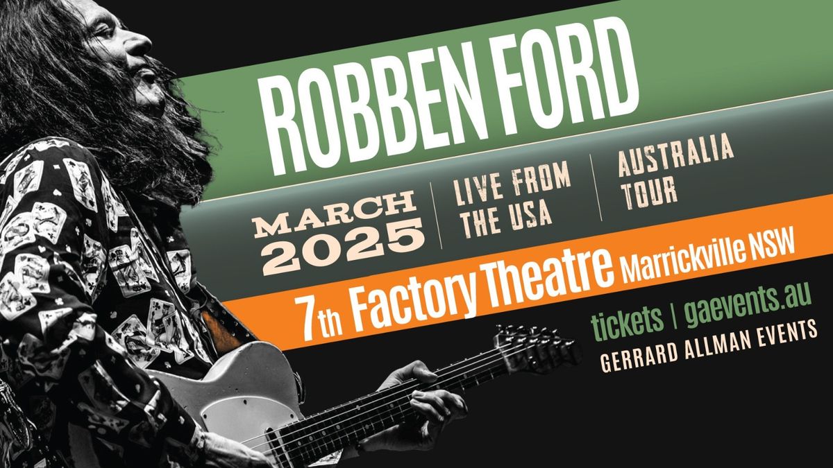 Robben Ford | Factory Theatre, Sydney