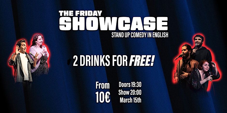 English Stand-up Comedy w\/ 2 FREE DRINKS: The Lab Showcase