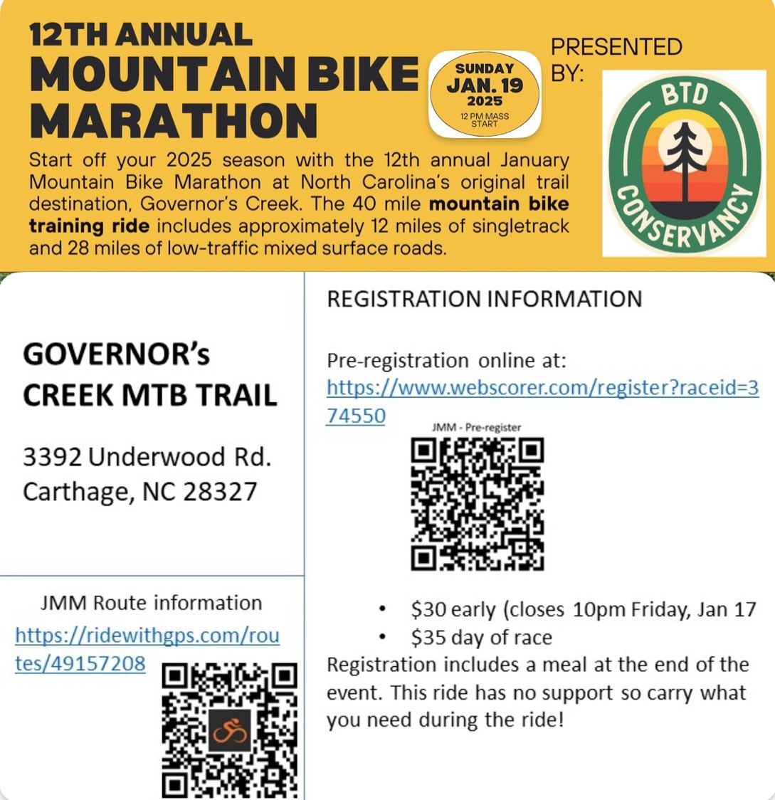 12th Annual MTB Marathon