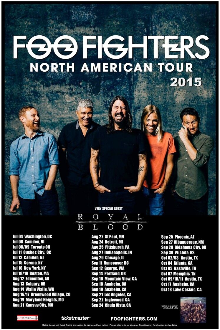 Foo Fighters Washington Tickets