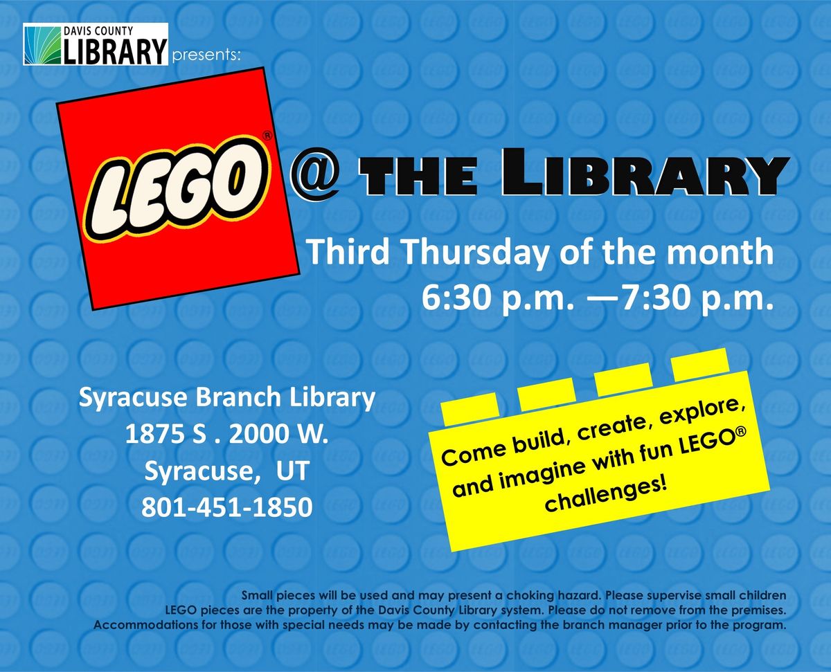 LEGO @ the Library