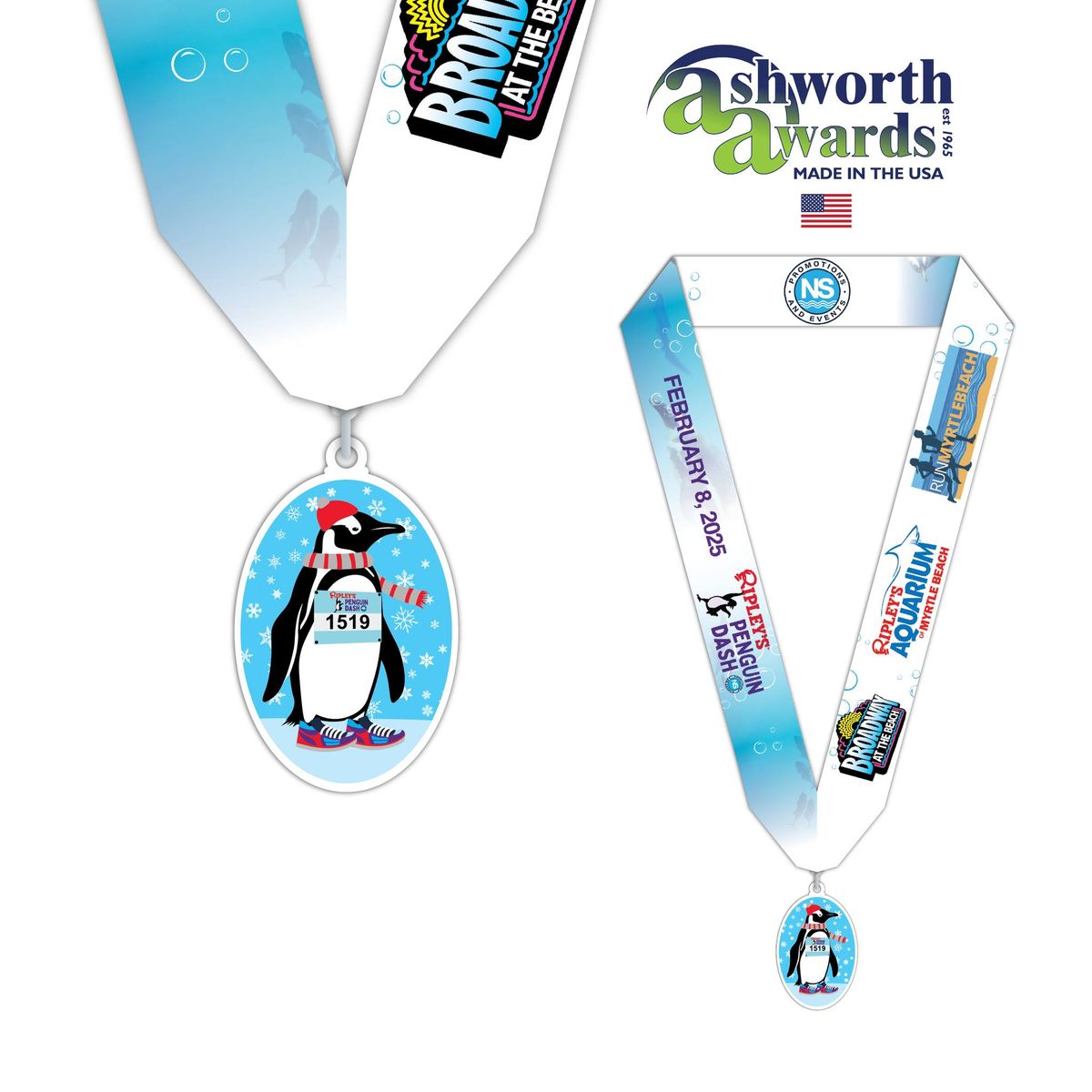 Ripley's Penguin Dash Run\/Walk (Bundle pricing available)