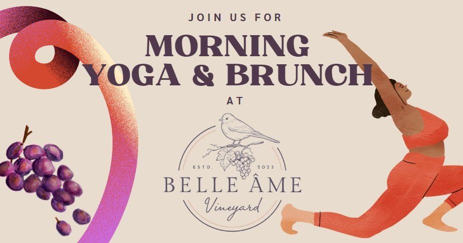 Yoga at Belle \u00c2me Vineyard