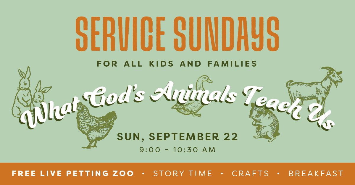 Service Sundays: What God's Animals Teach Us