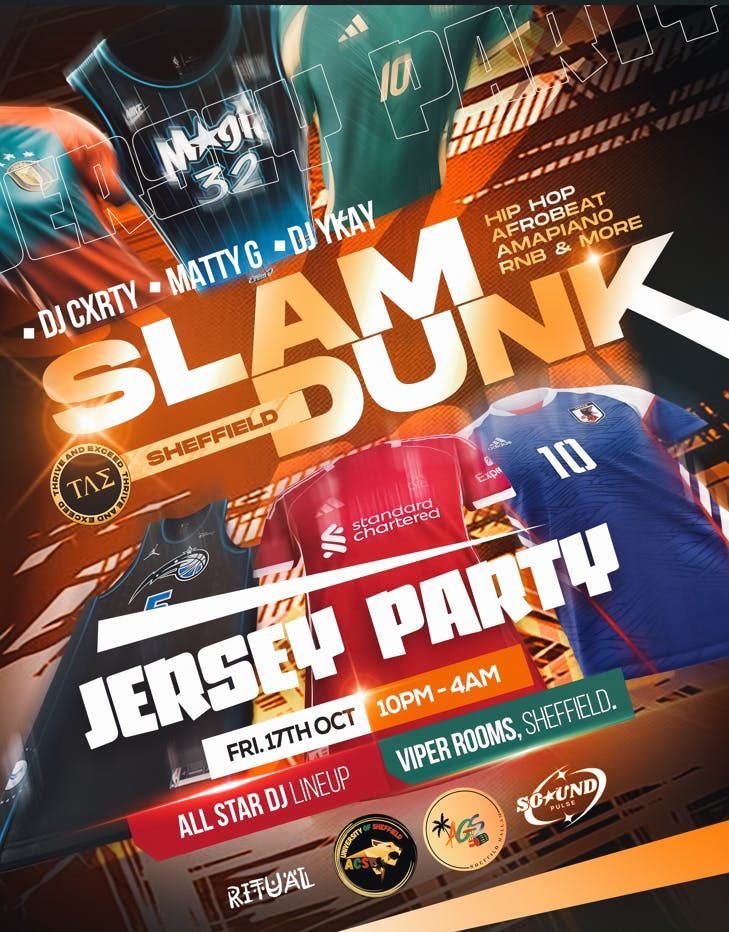 Friday Ritual presents SLAM DUNK - Jersey Party