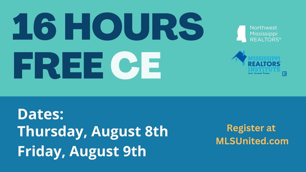 16 Hours of FREE CE for NWMR Members! 