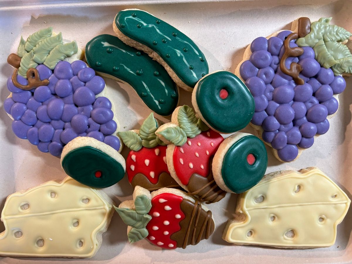 Cookie Decorating Class - Charcuterie Themed Cookies