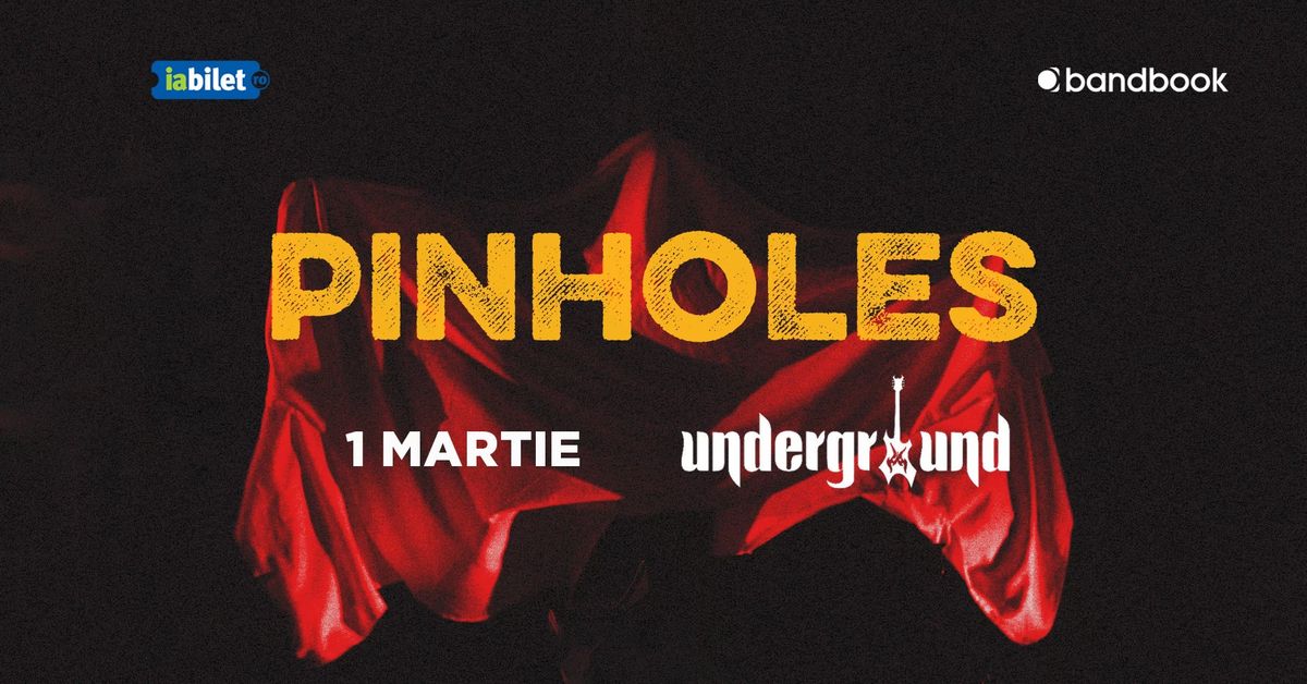 Pinholes \u2022 Lansare Single \u201eAstenie\u201d \u2022 Ia\u0219i \u2022 01.03