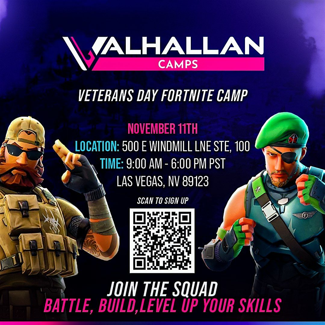 Veterans Day Fortnite Camp