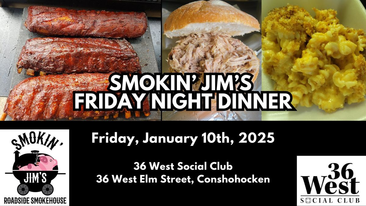 Smokin' Jim's Friday Night Dinner Pop-Up