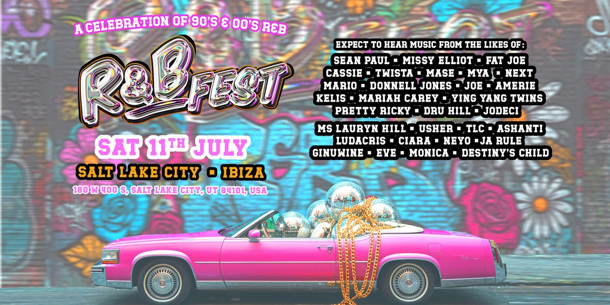 R&B Fest Is Coming To Salt Lake City!