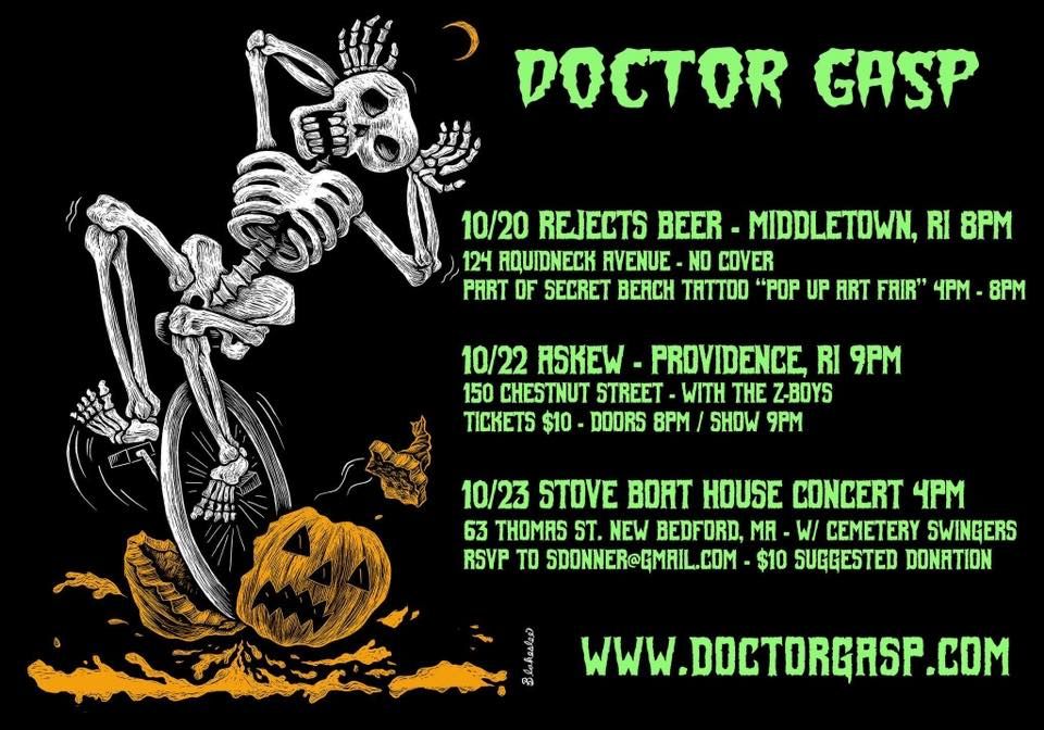 Doctor Gasp and The Z-Boys creepshow!