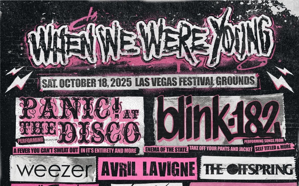 When We Were Young Festival with Panic at the Disco, Blink-182, Weezer and more