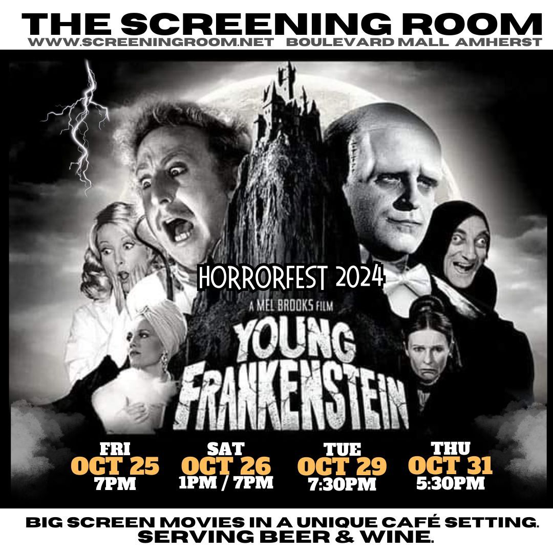 YOUNG FRANKENSTEIN (Mel Brooks) on the Big Screen!