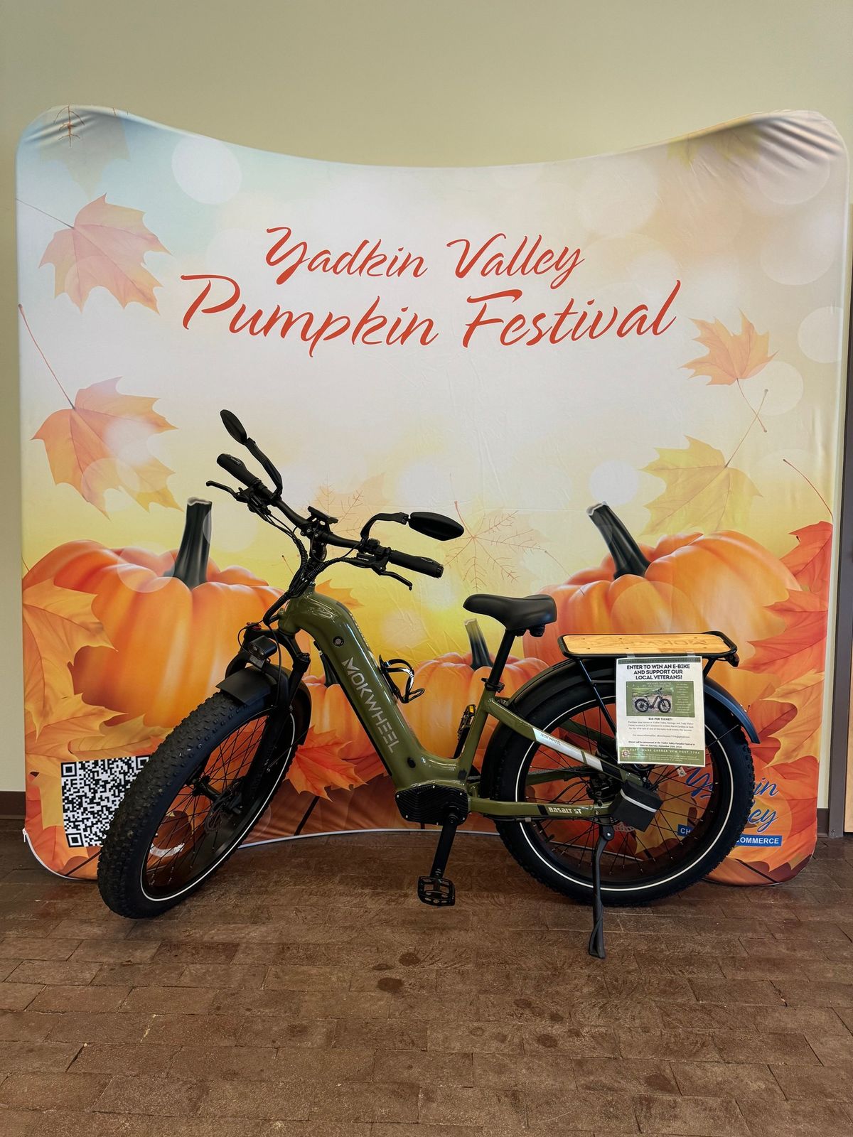 Win a Bike or Kayak at Yadkin Valley Pumpkin Festival